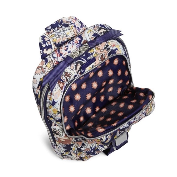 Vera Bradley Performance Twill Utility Sling Backpack in Tangier Paisley NWT - Picture 7 of 9